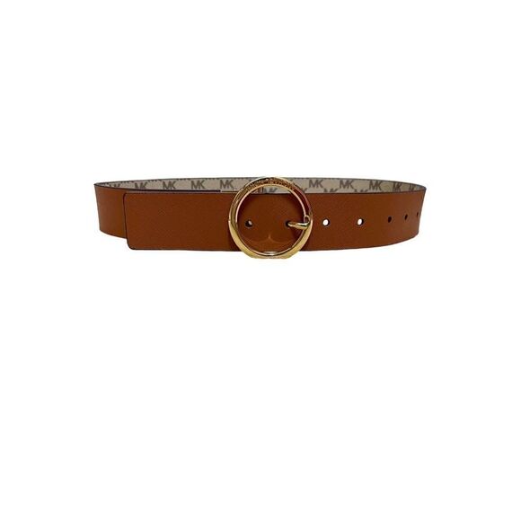 MICHAEL Michael Kors Accessories - 🌟NEW🌟 Michael Kors Round Buckle Brown/Gray Reversible Belt